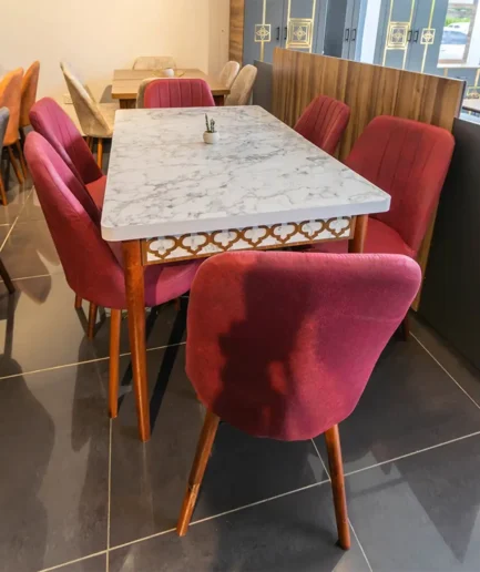 Furniture-Sarayi-6 Seater Dining Set 11