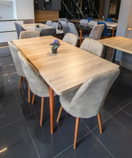 Furniture-Sarayi-6 Seater Dining Set. 5webp