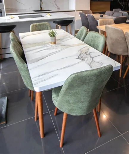 Furniture-Sarayi-6 Seater Dining Set