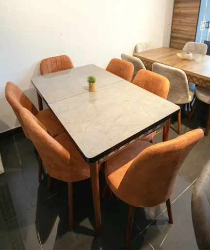 Furniture-Sarayi-6 Seater Dining Set