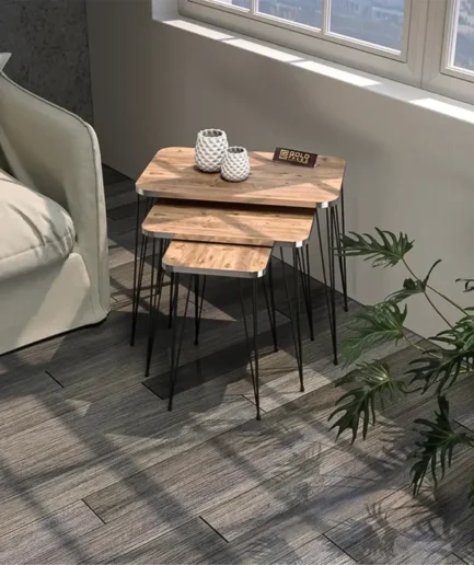 Furniture-Sarayi-F1213 (3) Set Coffee Table