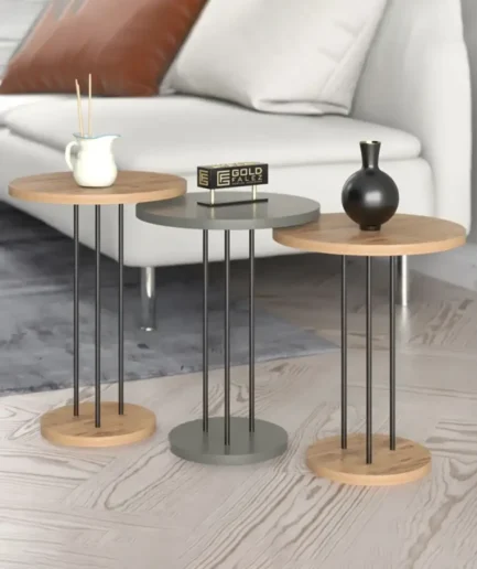 Furniture-Sarayi-F1314 (3) Set Coffee Table