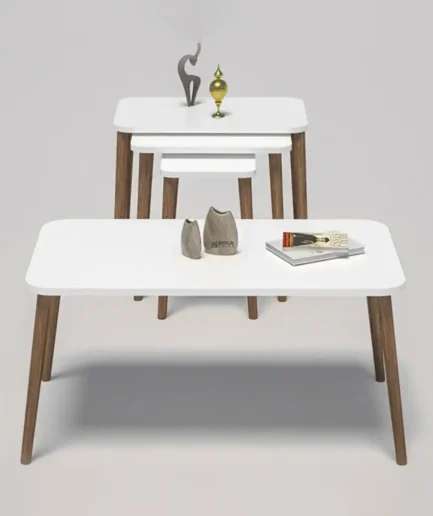 Furniture-Sarayi-F3008 (3) Set Coffee Table + 1 Centre Table