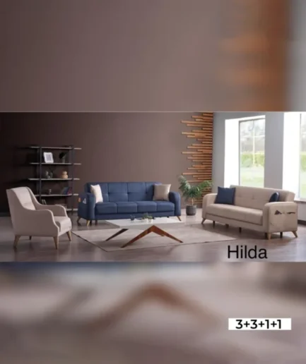 Furniture-Sarayi-Hilda Modern Sofa Set