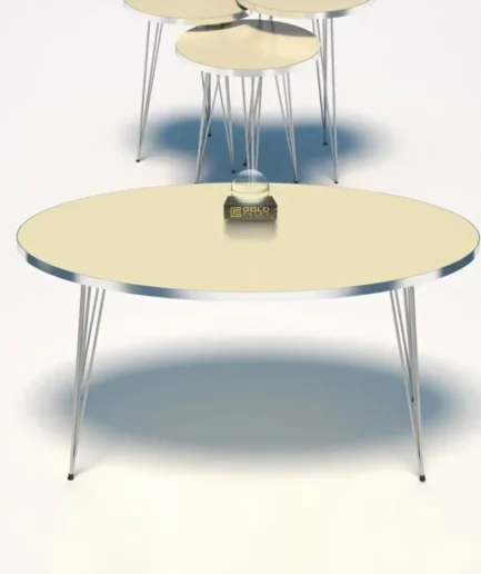 Furniture-Sarayi-Table F3107 (3) Set Coffee Table + 1 Centre Table