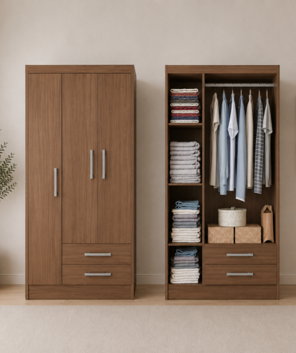 3-Door Wardrobe