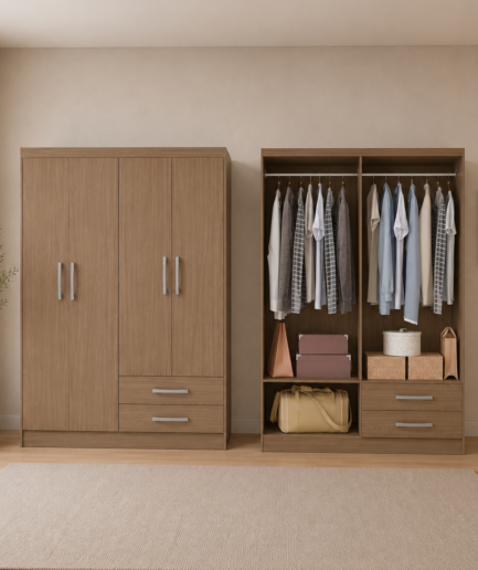 4-Door Wardrobe