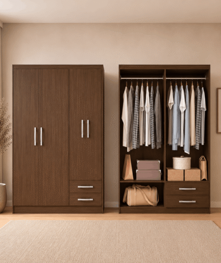 4-Door Wardrobe